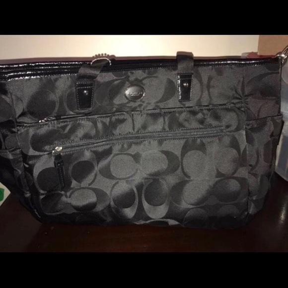 Coach diaper bag with pad NWT - Picture 1 of 8